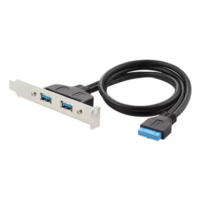 Panel Trasero 2 Puertos Usb 3.0 Conector 20 Pin Motherboard