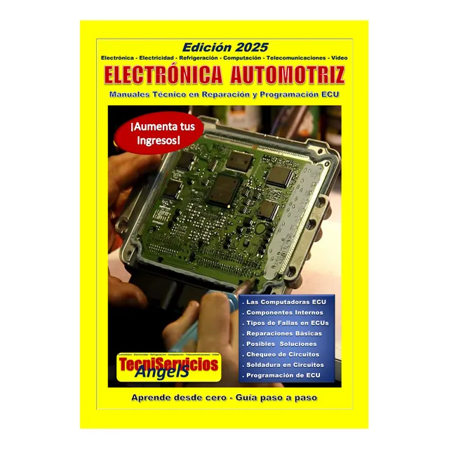 Aprende Electrónica Reparación Programación Computadora Auto