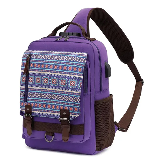 Bolso De Bolsillo Para Hombre Mujer Bolsa De Hombro R1knr