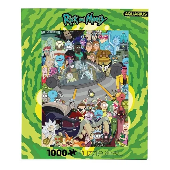 Rompecabezas Rick And Morty 1000 Piezas
