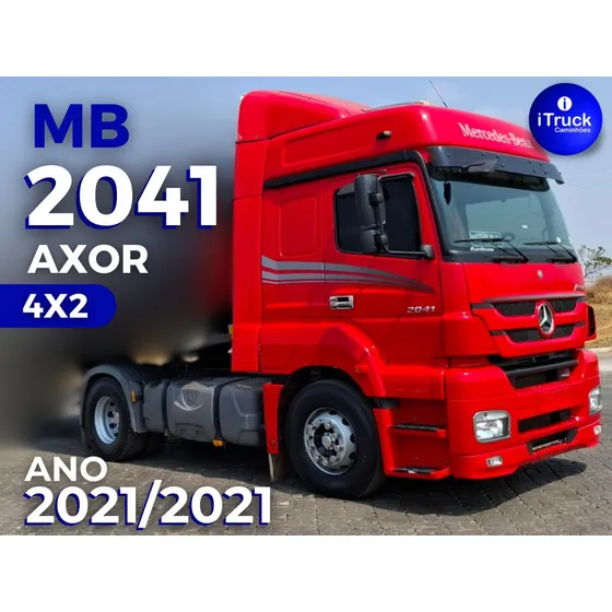 Mb 2041 Axor 4x2 Ano 2021/2021 = 2036 P360 G410