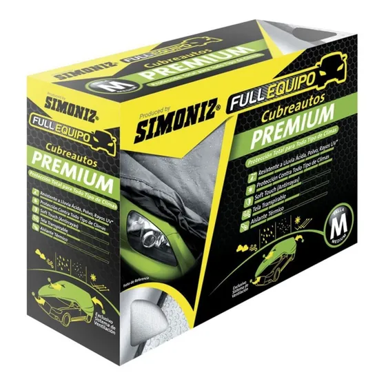 Cubreauto Pijama Premium Carpa Carro Impermeable Talla M