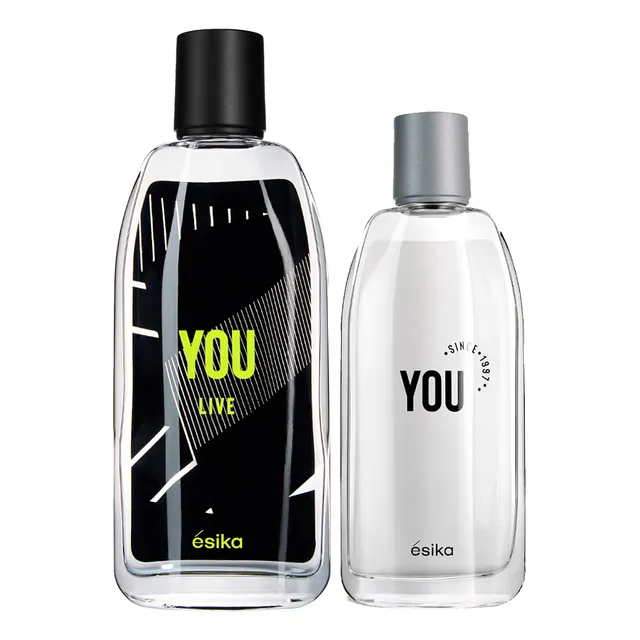 You Live Fragancia 90ml Con You Clásica 50ml