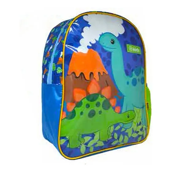 Mochilas Infantiles Niño Preescolar Dino 6602-006 Arpelli Color Azul Diseño De La Tela Estampada