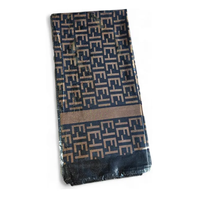 Pañuelo Pashmina Saten Raso Seda Grande 90x90cm Estampado