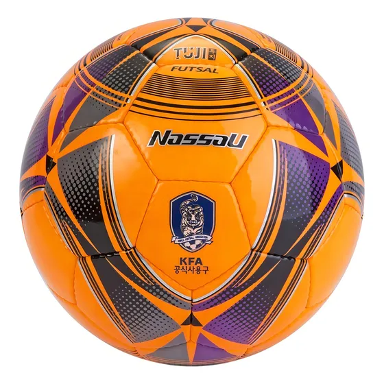 Pelota Futbol Nassau Tuji Nro 4 Futsal Naranja