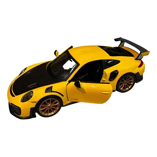 Miniatura 1:24 Porsche 911 Gt3 Laranja Burago | MercadoLivre