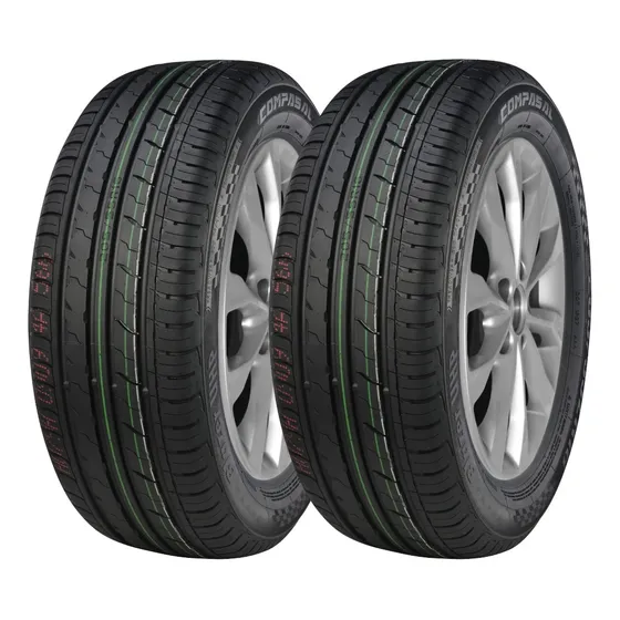 Kit De 2 Llantas Para Carro Rin 17 Compasal 225/60r17 99v