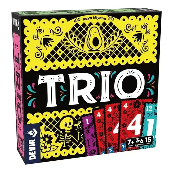 Trio - Devir Juego De Cartas En Español