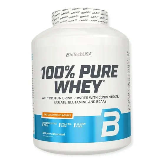 100% Pure Whey 5lib - Biotech Usa - Salted Caramel