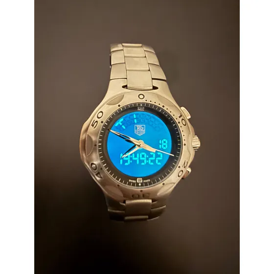 Reloj Tag Heuer Kirium F1, Análogo Digital, 100% Genuino