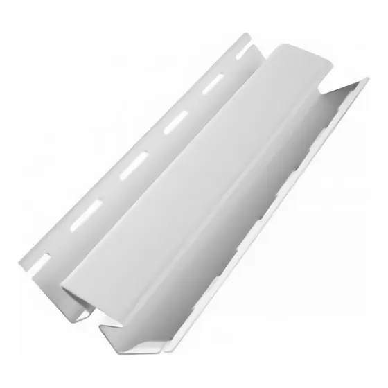 Perfil Siding Esquinero Interior  Blanco 3,8 Mts 1 Und