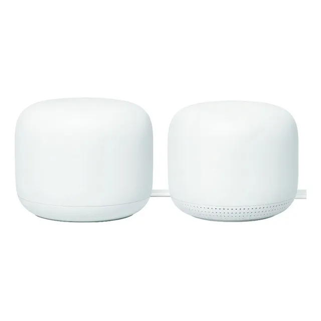 Sistema Wi-Fi mesh Google Nest Access Point GA00667-US snow pack x 2 unidades