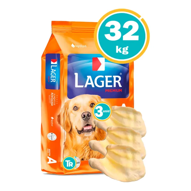 Ración Combo Lager Perro Adulto + Regalo + Envío Gratis