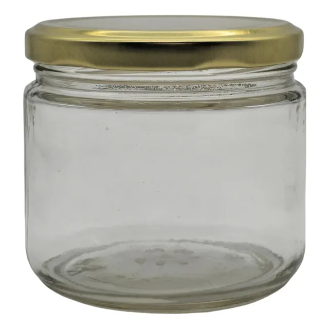12 Piezas Del Frasco De Vidrio Jar 300 Ml