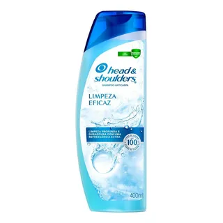 Shampoo Anticaspa Head & Shoulders Limpeza Eficaz 400 Ml Shampoo Anticaspa Head & Shoulders Limpeza Eficaz 400 Ml