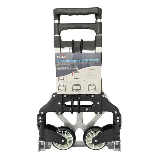 Diablo De Carga Plegable Feiteli Extensible 70 Kg Con Liga N