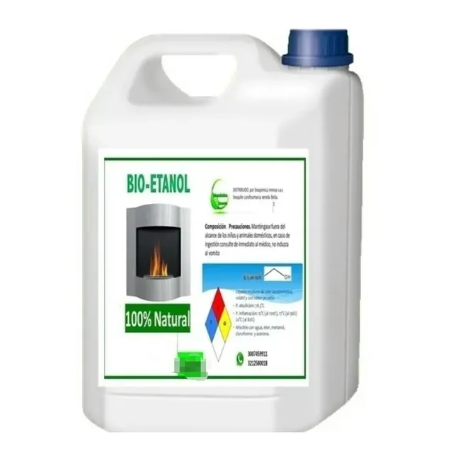 Etanol Combustible Para Chimeneas Antorchas Etc