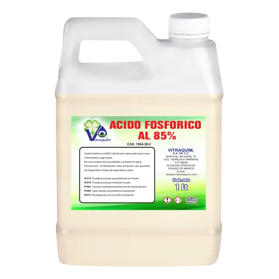 Vitraquim Hidroponia Acido Fosforico Al 85% 1l