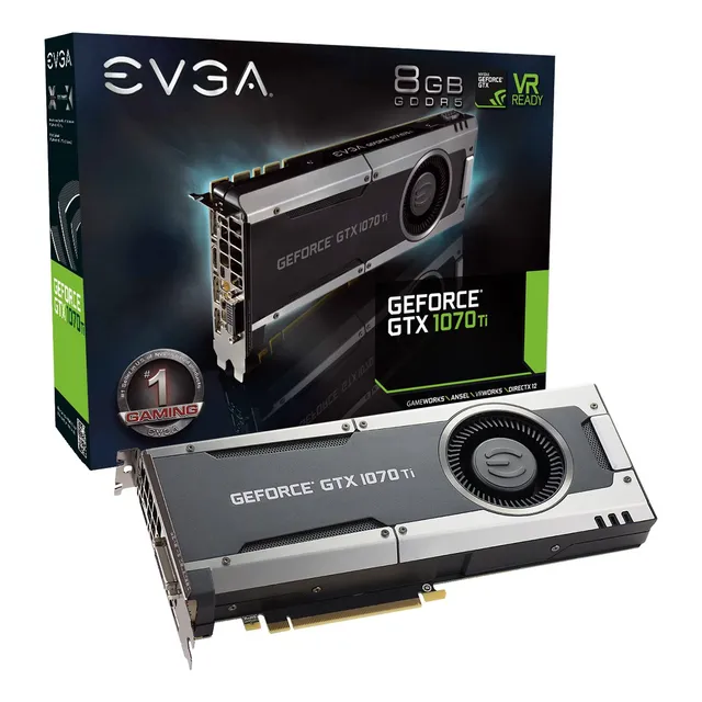 Tarjeta Gráfica Evga Geforce Gtx 1070 Ti Gaming 8gb Gddr5