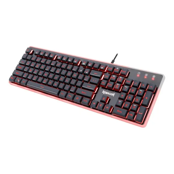 Teclado Membrana Gamer Redragon Dyaus K509, Rgb