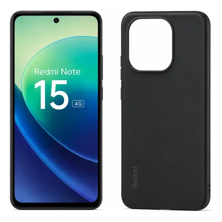 Redmi Note 15 4G 256GB 8GB RAM Dual SIM Bateria 6000mAh Preto