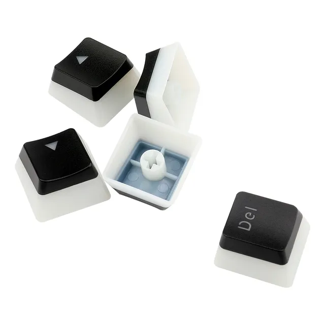 SET DE KEYCAPS REDRAGON SCARAB NEGRO GAMING ESPAÑOL TECLADO