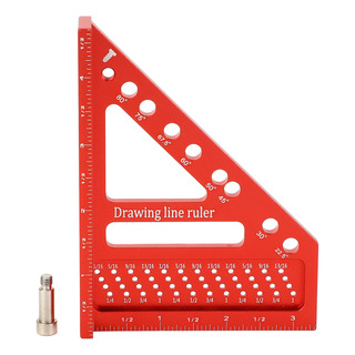 Línea De Dibujo Para Carpintería, Aleación De Aluminio, 0 A Línea De Dibujo Para Carpintería, Aleación De Aluminio, 0 A