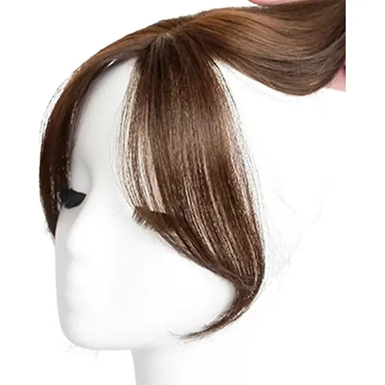 2025 Peruca Natural Francesa 3d, Franja Peruca Cabelo Topo