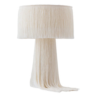 Lámpara De Mesa Tov Furniture Atolla Cream Tassel Lámpara De Mesa Tov Furniture Atolla Cream Tassel