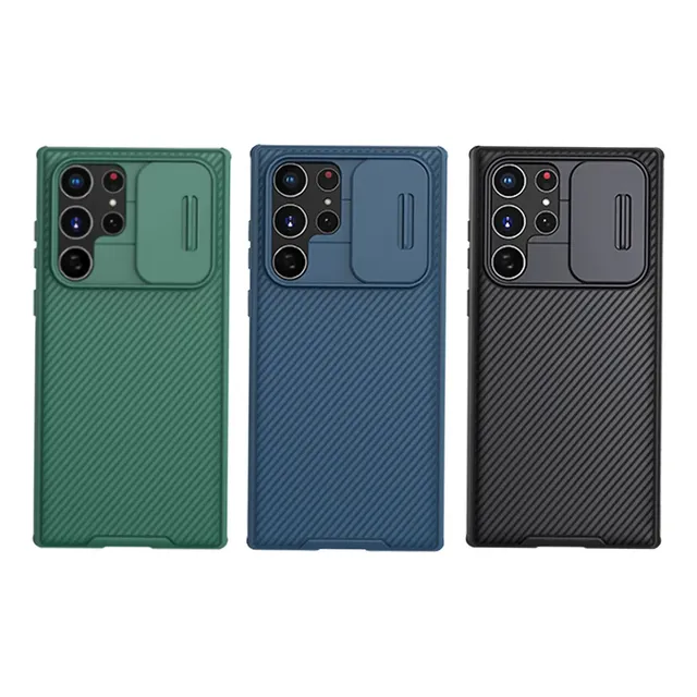 Case Carcasa Forro Funda Nillkin Para Samsung Galaxy | S25 | S24 | S23 | S22 | S21 | Note | Plus | Ultra | Fe | Protección Cámaras Camshield Pro