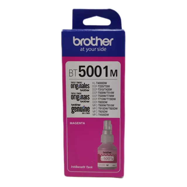Recarga de tinta Brother Magenta Dcp T310 510 910 Hl T4000 T4500