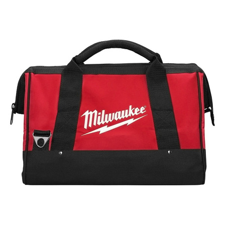 Bolso Milwaukee Porta Herramientas Heavy Duty Resist Al Agua Color Negro Y Rojo Bolso Milwaukee Porta Herramientas Heavy Duty Resist Al Agua Color Negro Y Rojo
