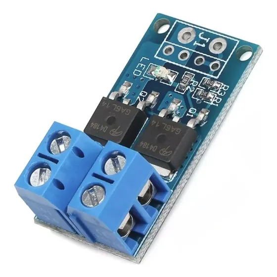 Modulo Driver Dual Mosfet De Potencia 5-36v 15a 400w Dc Uino