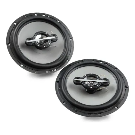 Par de Alto-Falantes Leson LS6 Quadriaxial de 6" para Carro 140W RMS