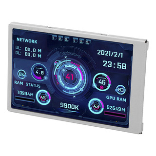 Pantalla: Monitor, Mini, Usb Tipo C De 3.5 Pulgadas, Vista C Pantalla: Monitor, Mini, Usb Tipo C De 3.5 Pulgadas, Vista C