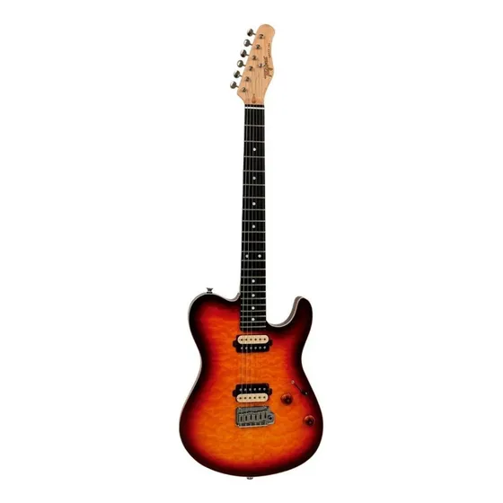 Guitarra elétrica Tagima Signature Series Grace 700 de mogno honeyburst com diapasão de madeira técnica