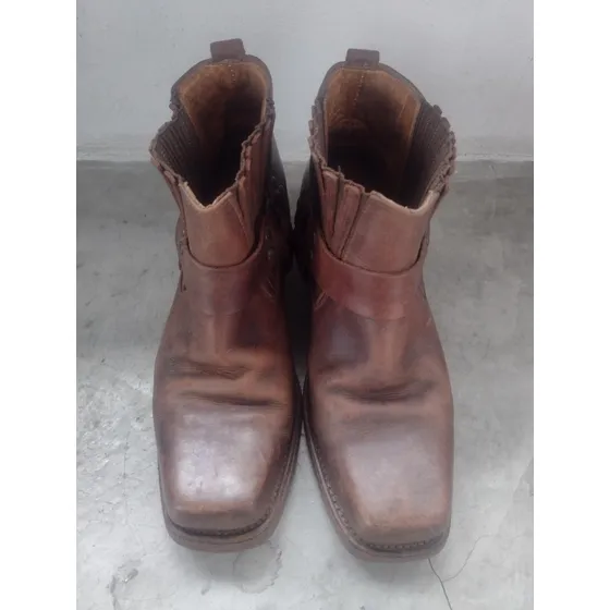 Botas Loblan De Cuero Usadas 