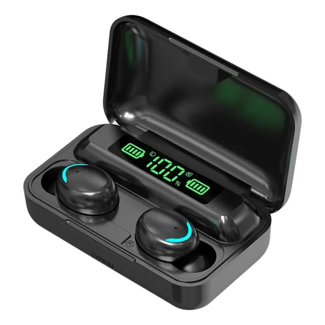 Audífonos Inalámbricos F9 + Power Bank