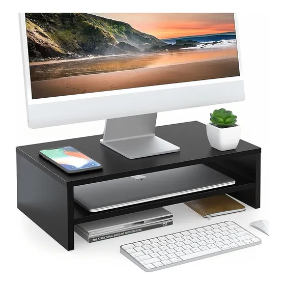 Soporte Base Organizador Elevador Monitor Xxbl