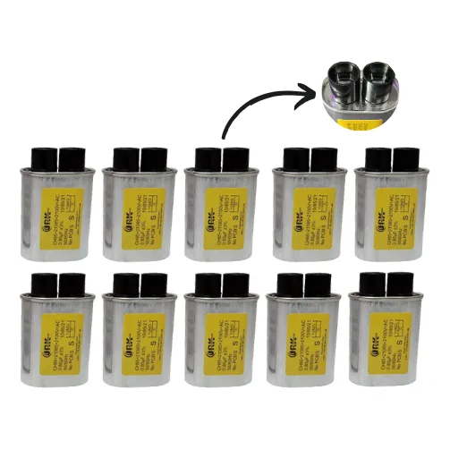 Kit 10 Capacitor De Microondas Alta Tensão 85uf 2100v - Jrk