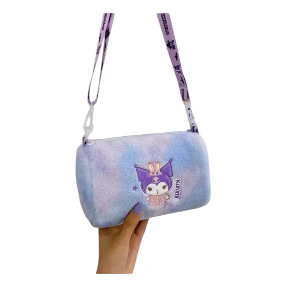 Carterita Bolso Peluche Cinnamoroll/kuromi /melody Por Unida