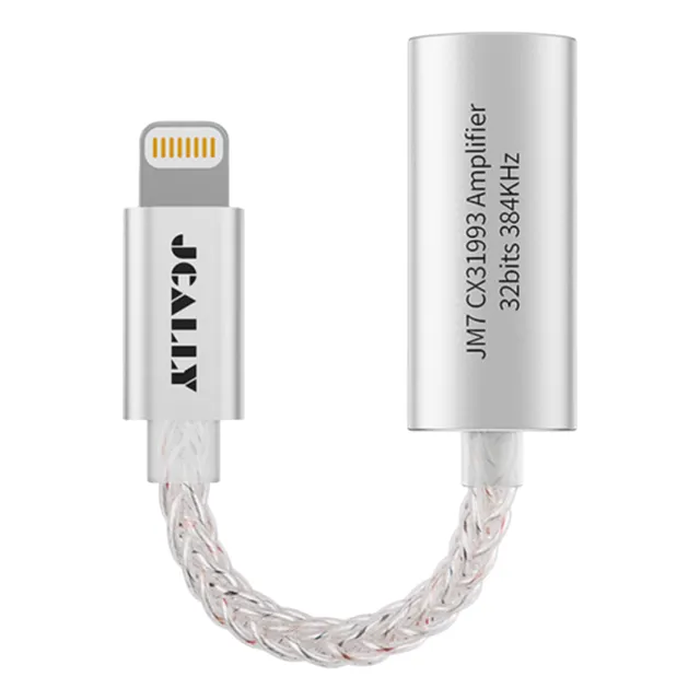 Dongle Dac Jcaly Jm7l: Definitivo Para Apple Con Lightning