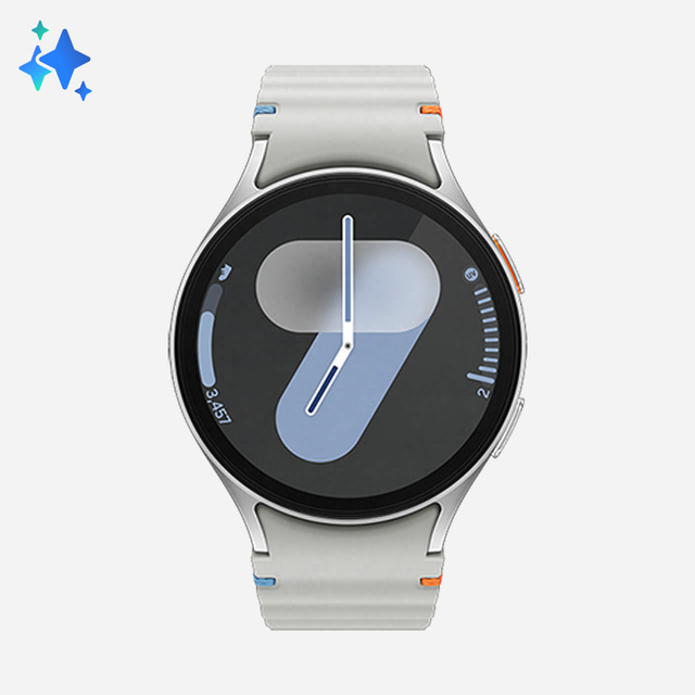 Samsung Galaxy Watch7 Smartwatch 44mm Bt Galaxy Ai - Prata Samsung Galaxy Watch7 Smartwatch 44mm Bt Galaxy Ai - Prata