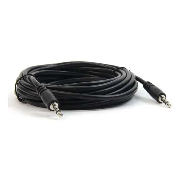 Cable Plug A Plug Jack 3.5mm De Audio Stereo De 10 Metros 
