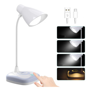 Ajusta Lámpara De Escritorio Brazo Giratoria 360° Con Usb Ajusta Lámpara De Escritorio Brazo Giratoria 360° Con Usb