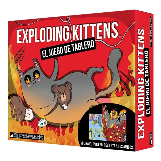 El Juego De Tablero Ekibg01es Exploding Kittens Asmodee | Cuotas sin interés