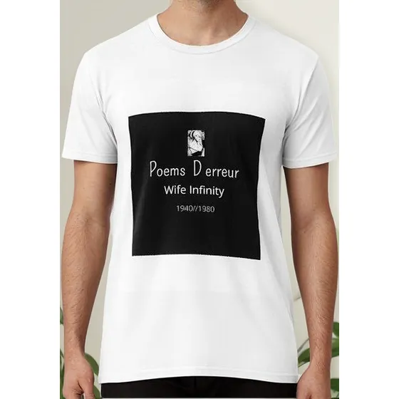 Remera Poemas D Error, Placer De Vivir Con Una Mujer, Placer