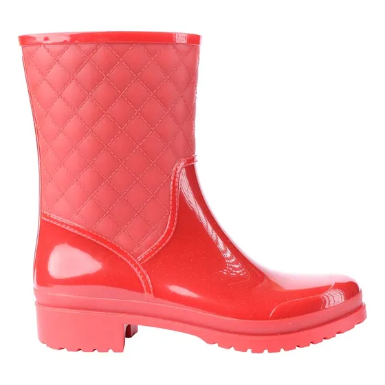 Botas De Lluvia Para Dama Impermeables Caña Media