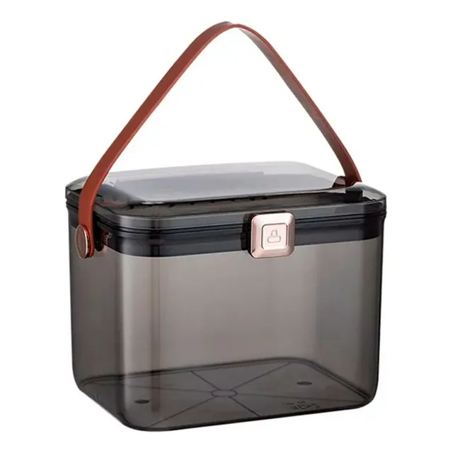 Botiquín, Caja Organizadora P/medicamentos C/bandeja Y Tapa